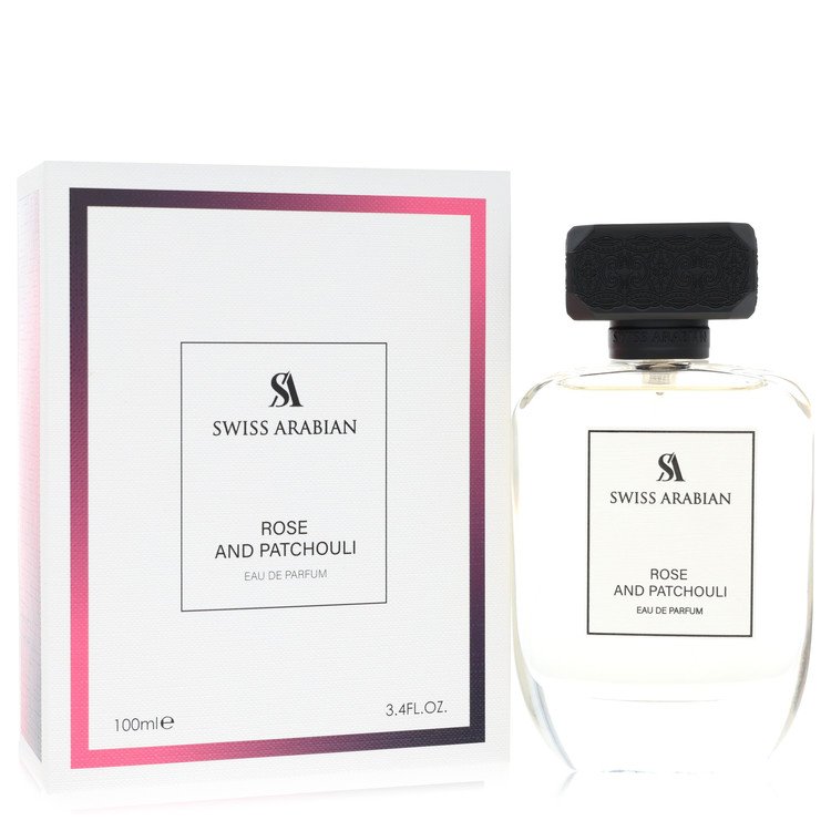 Swiss Arabian Rose And Patchouli by Swiss Arabian Eau De Parfum Spray 3.4 oz Swiss Arabian Rose And Patchouli by Swiss Arabian Eau De Parfum Spray 3.4 oz